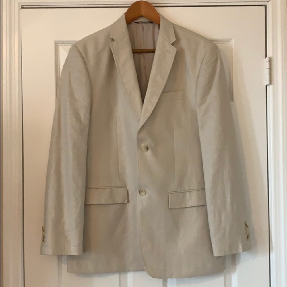 Men’s Perry Ellis Classic Fit Linen Blazer